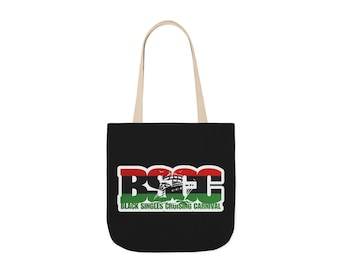 BSCG Black Red Green Logo Tote Bag | Canvas Tote