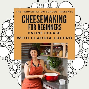 ONLINE CHEESE MAKING Class, Virtual Cooking Activity, Long Distance Online Happy Hour, Instant Gift, Cheese Lover, Date Night, Foodie Family