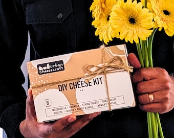 Deluxe DIY Cheese Making Kit, 3 Month Club Option