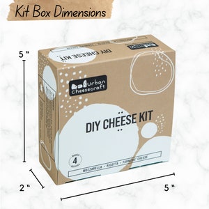 Regalo per gli amanti del cibo italiano, kit per la produzione di formaggio fai da te, preparazione di mozzarella e ricotta, kit per mozzarella fai da te, divertente esperienza di cucina, antipasto immagine 6