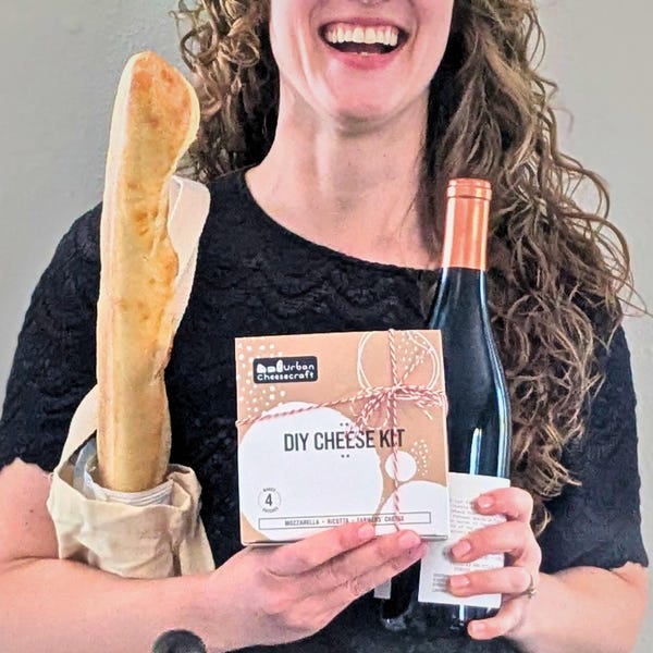 DIY Cheese Making Kit | Mozzarella, Ricotta, Farmers Cheese
