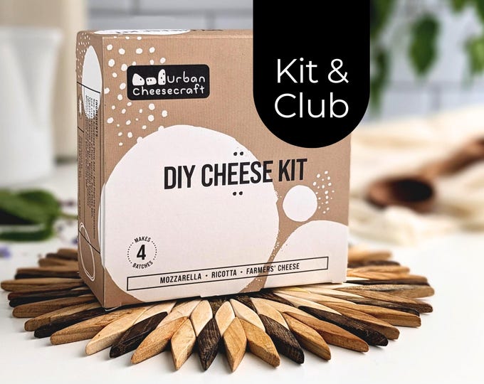 3 Month DIY Cheese Making Kit | Gourmet Foodie Gift