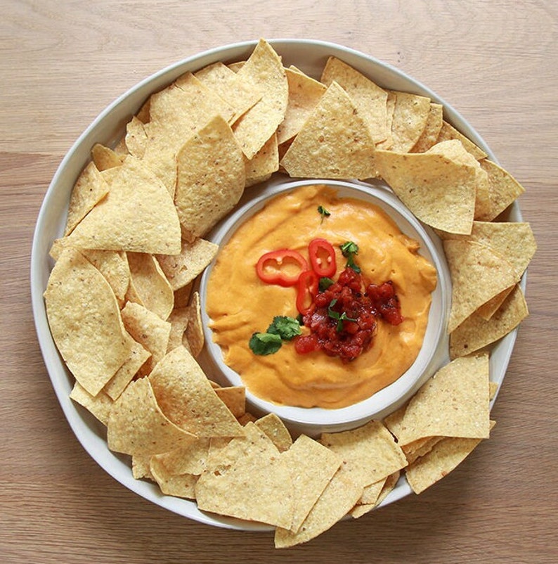 vegan nacho platter