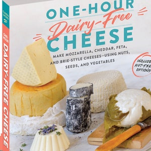 Vegan Cheese Making Book 30 Dairy Free 1 Hour Cheesemaking Recipes, Vegan Gift Basket Plant Based Cookbook DIY Vegan Charcuterie Board image 3