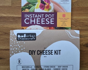 Instant Pot Cheesemaking Kit with Cookbook, DIY Gourmet Cheese