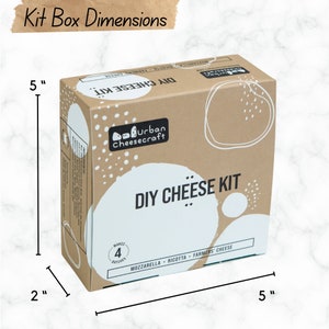 Mozzarella Making Kit, Ricotta Cheesemaking Kit, 1 Hour 4 Batches, Fun Gift for Cheese Lover, Date Night Cooking Activity, DIY Cheese Kit image 9