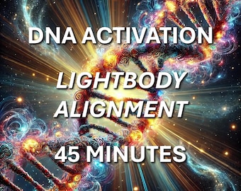 Aktiviere die DNA & stelle die Ausrichtung wieder her | Epigenetische DNA Lichtkörper Energie Sitzung