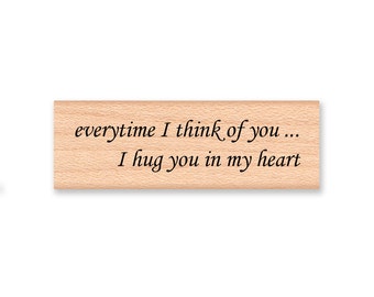 08-28 you pull my heart strings~Rubber Stamp~Valentine/'s Day~Love~Wood Mounted Stamp by Mountainside Crafts