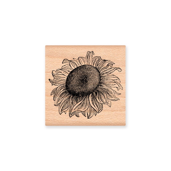4 Seasons Plant Wood Craft Rubber Stamps. Wood Stamp. Rubber Stamp