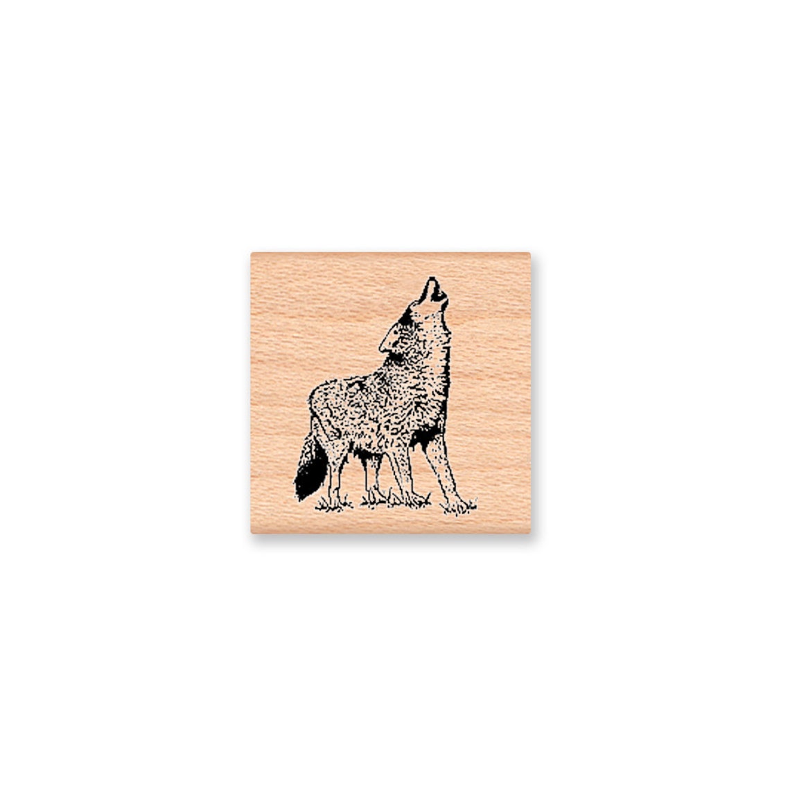 HOWLING Wolfwood Mounted Rubber Stamp mcrs 2421 Etsy