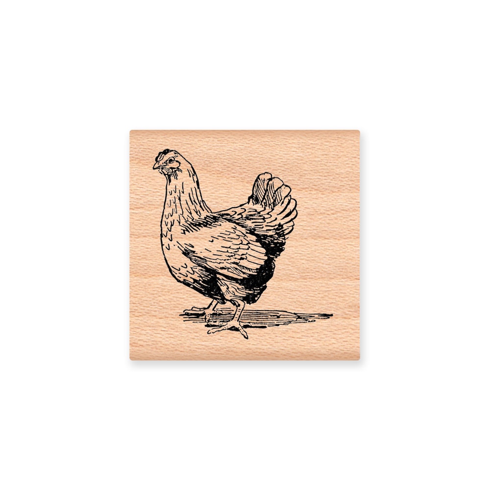 Paper & Party Supplies Paper Stickers, Labels & Tags Chicken stamp a