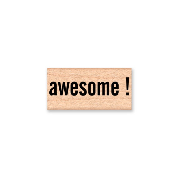 Nice job Wooden Stamp Nice job Wooden Stamp