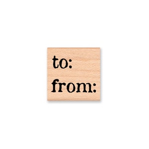 to  from-wood mounted rubber stamp(33-26)