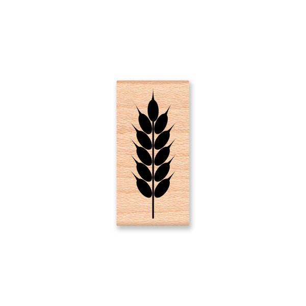 WHEAT SHEAF Rubber Stamp~Thanksgiving Fall and Autumn Stamp~Perfect for DIY Holiday Projects~Harvest Bounty Stamp~Wood Mounted Stamp (25-23)