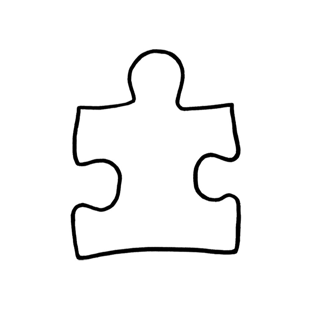 puzzle pieceautism symbolautism support symboltwo style