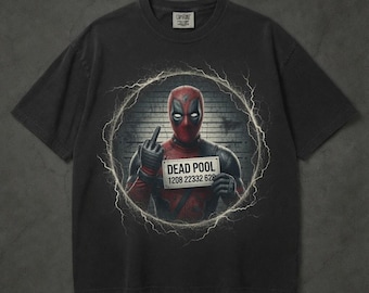 Marvel Deadpool Comfort Colors Shirt, Marvel Comic Shirt, WDW Epcot Theme Park Shirt