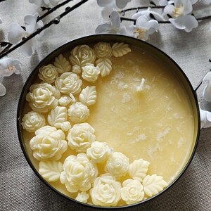 Crescent Garden Jar Candle