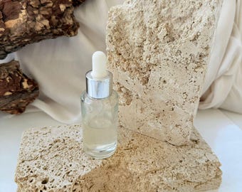 2-piece Travertine Stone Set for Photographic Decoration & Indoor Design | Marble Photography Props | Raw Stones for Jewelry Platform
