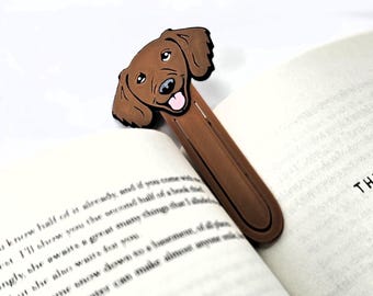 Dachshund Bookmark: Dog Lover Gift