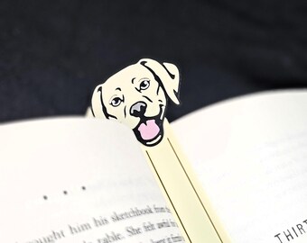 Labrador Retriever Bookmark: Dog Lover Gift