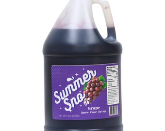 Summer Sno Snow Cone Syrup (Gallon)