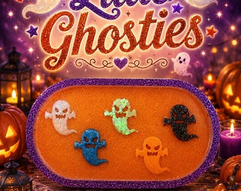 Premade Holiday Themed Trinket Trays