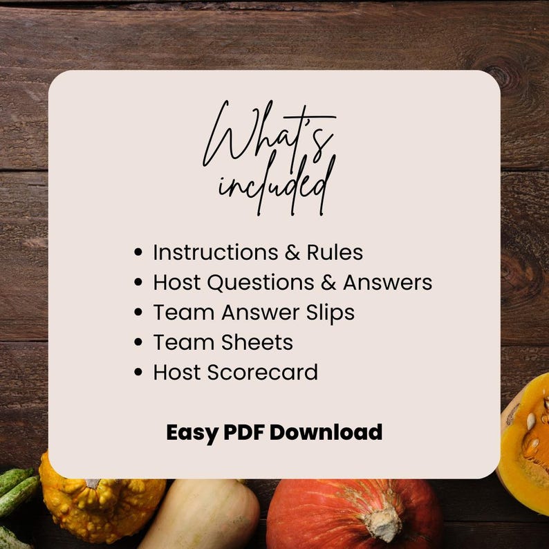 Printable Thanksgiving Trivia Game - Etsy