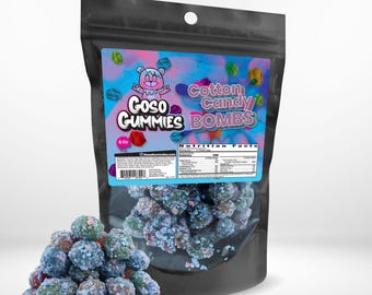 Sour Blue Raspberry Gushers 6oz Bag