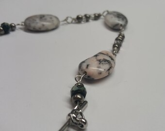 Red Creek Jasper Beaded Bracelet