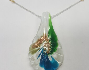 Starburst Murano Art Glass Necklace