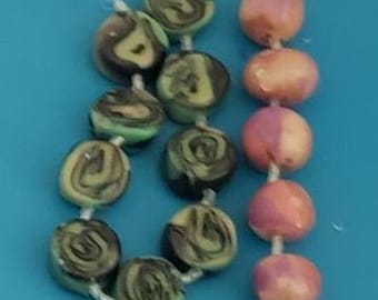 Marble Polymer Clay Beads