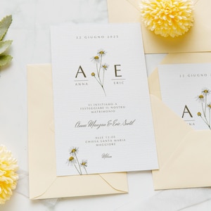 Invito di Matrimonio Elegante e Personalizzato | Design Minimalista | Invito Nozze Digitale