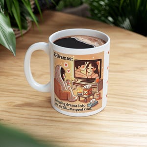 Korean Drama Mug Kdrama Mug, K-drama mug, Kdrama cup, Kdrama merch, Kdrama Fan, Kdrama Addict - Unique Drama Merchandise, Gift Idea