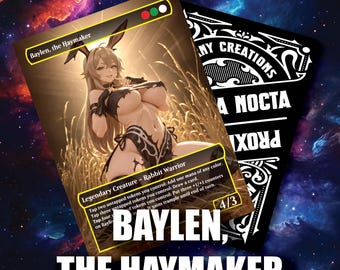 Sexy Custom EDH Deck - Baylen der Heumacher, Hase Apparent | KANINCHENSCHWARM | + 21 Sizzling-Kaninchen-Token!