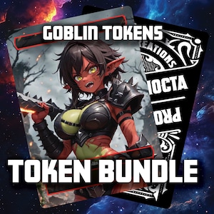 Custom Goblin Token Pack (25 Karten) - Sexy Goblin Artwork
