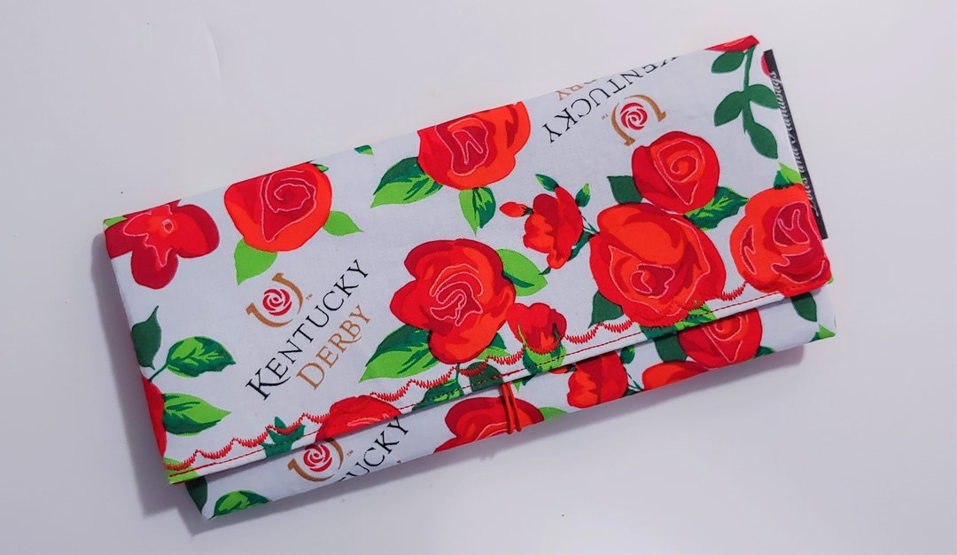 Kentucky Derby Rose Coupon Organizer Storage Case With Etsy