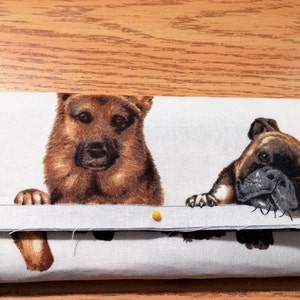 Portemonnee Herder-Franse Bulldog-Teckel-Lab-Portemonnee-Creditcardhouder-Check Boek-Mobiele Telefoon
