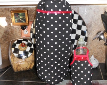 Plastic Bag Storage Tote / Dish Soap Apron / Kitchen Set / Ready to Ship Next Day