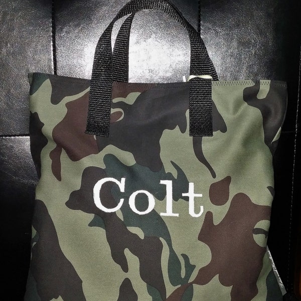 Camo Tote Bag - Etsy