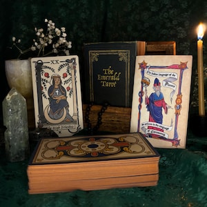 El Tarot Esmeralda con folleto y caja