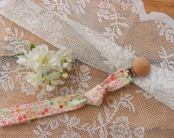 Schnullerkette // Geschenk zur Geburt, Taufe, Babyshower // Sterne