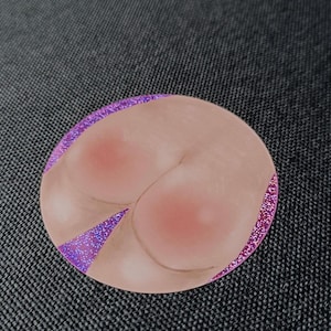 Pegatina de Sassy Hot Bum: pegatina de vinilo resistente al agua