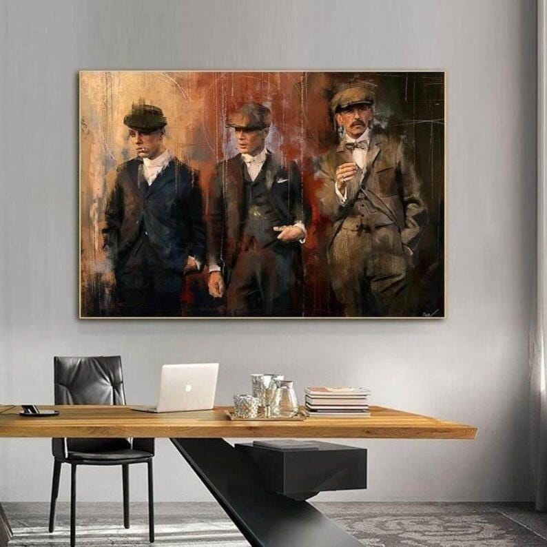 Peaky Blinders #2 – plexiglas – aluminium – canvas - Wall Art 4 You
