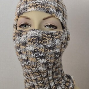Variegated ski mask