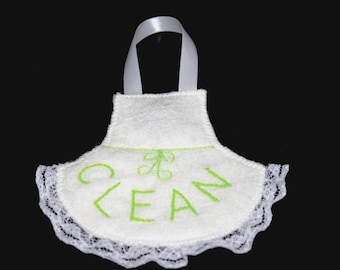 clean/dirty magnetic dishwasher sign