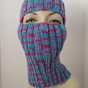 Variegated ski mask