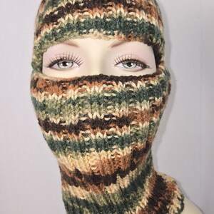 Variegated ski mask