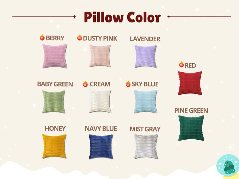 Custom Name Chenille Pillow | Personalized Throw Pillow Cover | Nursery Room Cushion | Baby Shower Gift | Birthday Present | Home Decor image 6