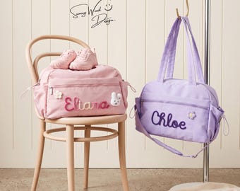Personalized Kids Duffel Bag, Sports&Dance Bag, Custom Gym Bag, Daily Activity Bag,Hospital Bag,Vacation Travel Luggage, Back To School Gift