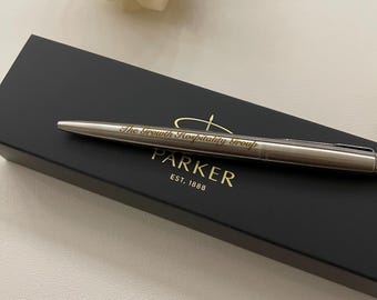 Parker Pen Engraved Personalised